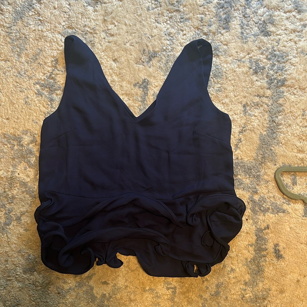 Blue Lisa and Lucy tank size medium